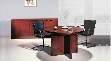 实木洽谈台CG-SWNT-5 专业办公空间的优雅之选